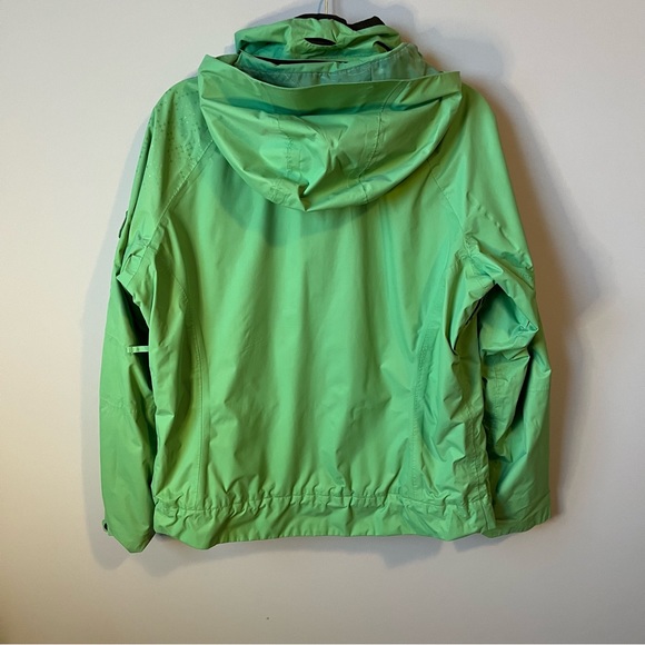 Columbia Omni- Tech Titanium Interchange Women’s Green Jacket Size Large - Picture 4 of 12